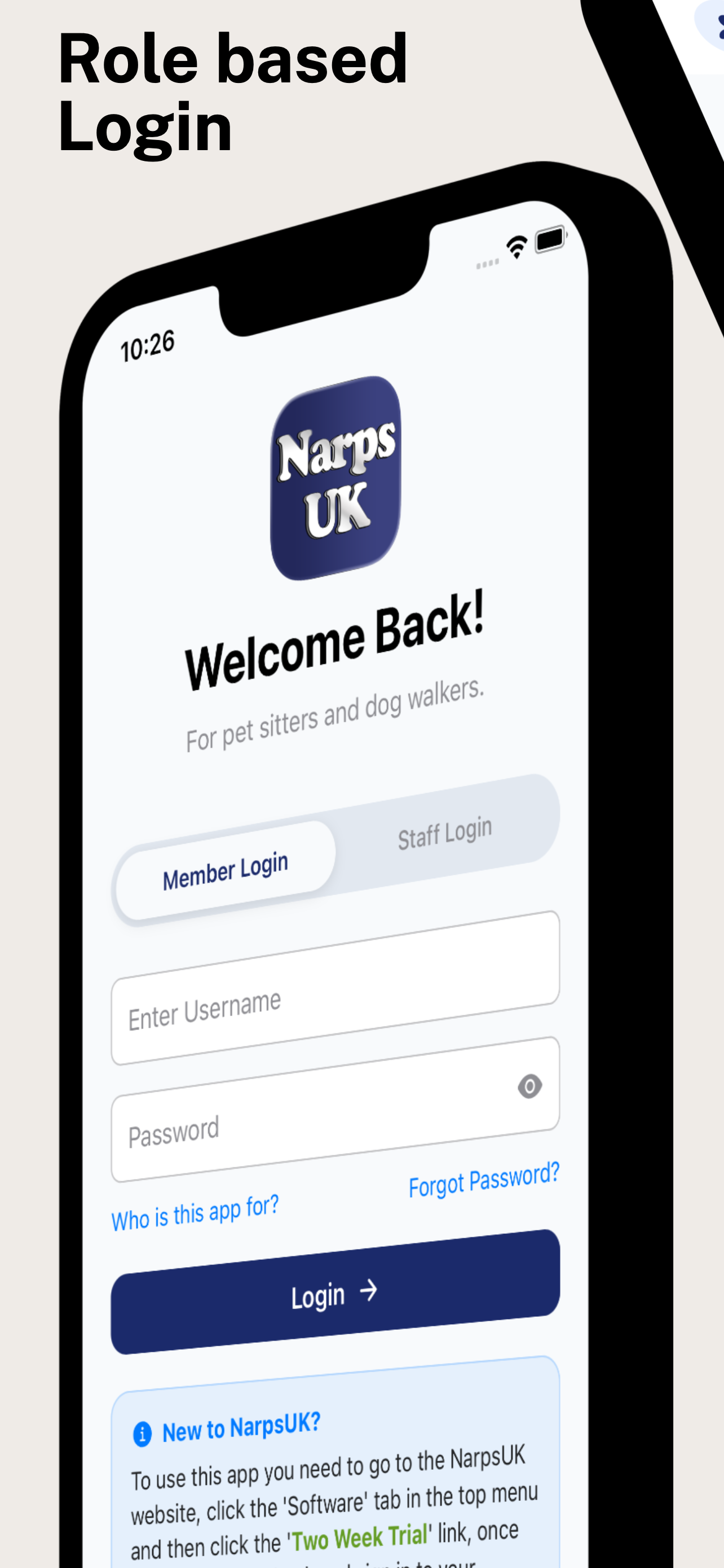 NarpsUK Pet Sitting App