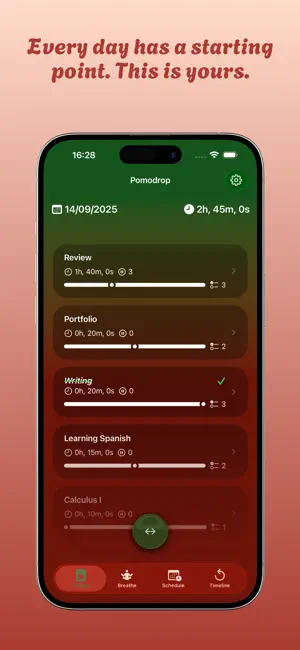 Pomodrop: Focus & Breathing screenshot 4