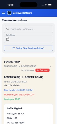 SevkiyatDefterim Screenshot 2 of 9