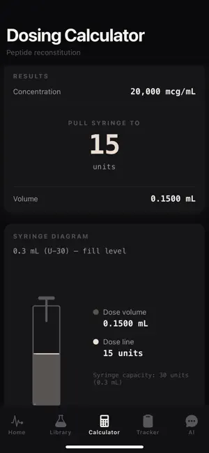 Peptide Pulse screenshot 4