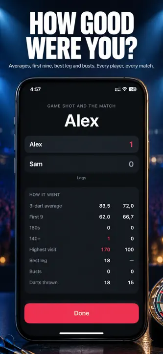 Darts Scorer: Cricket & 501 screenshot 2