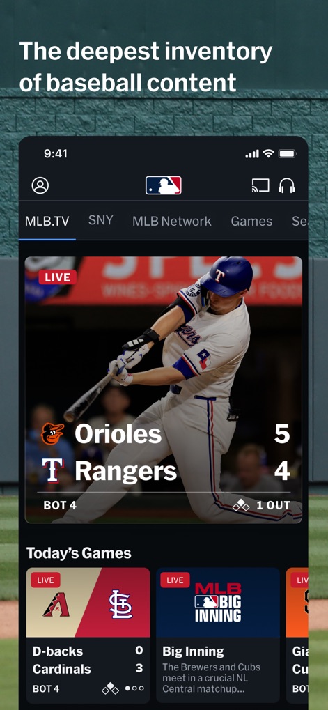 MLB - Comprehensive Content Hub