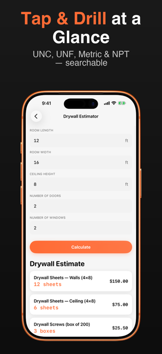 Contractor Calc Pro Screenshot 4 of 10