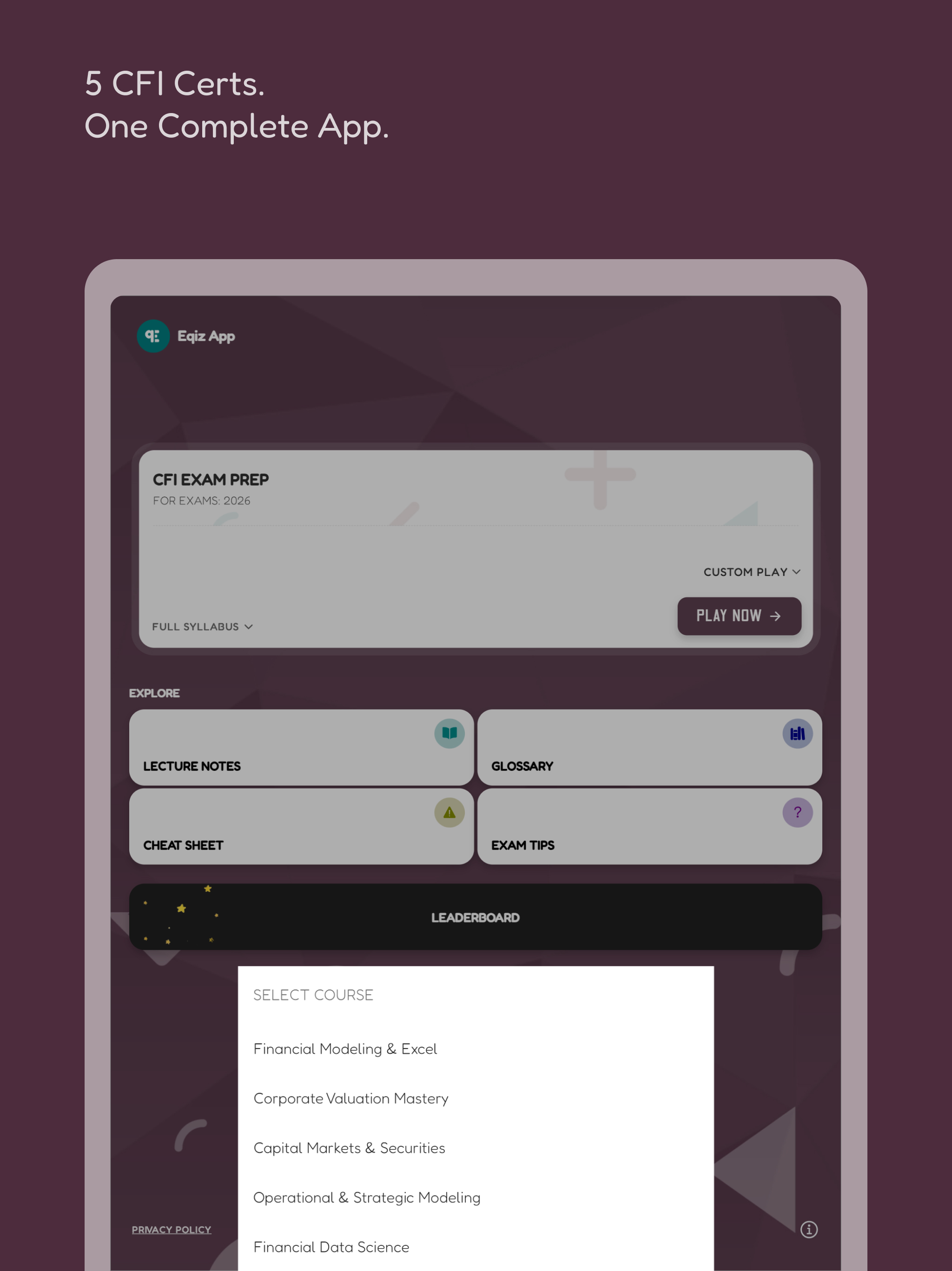 CFI Financial Prep: with AI screenshot 9