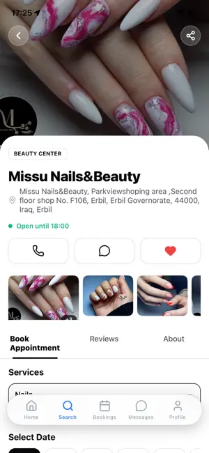 Glowy · Booking App screenshot 2