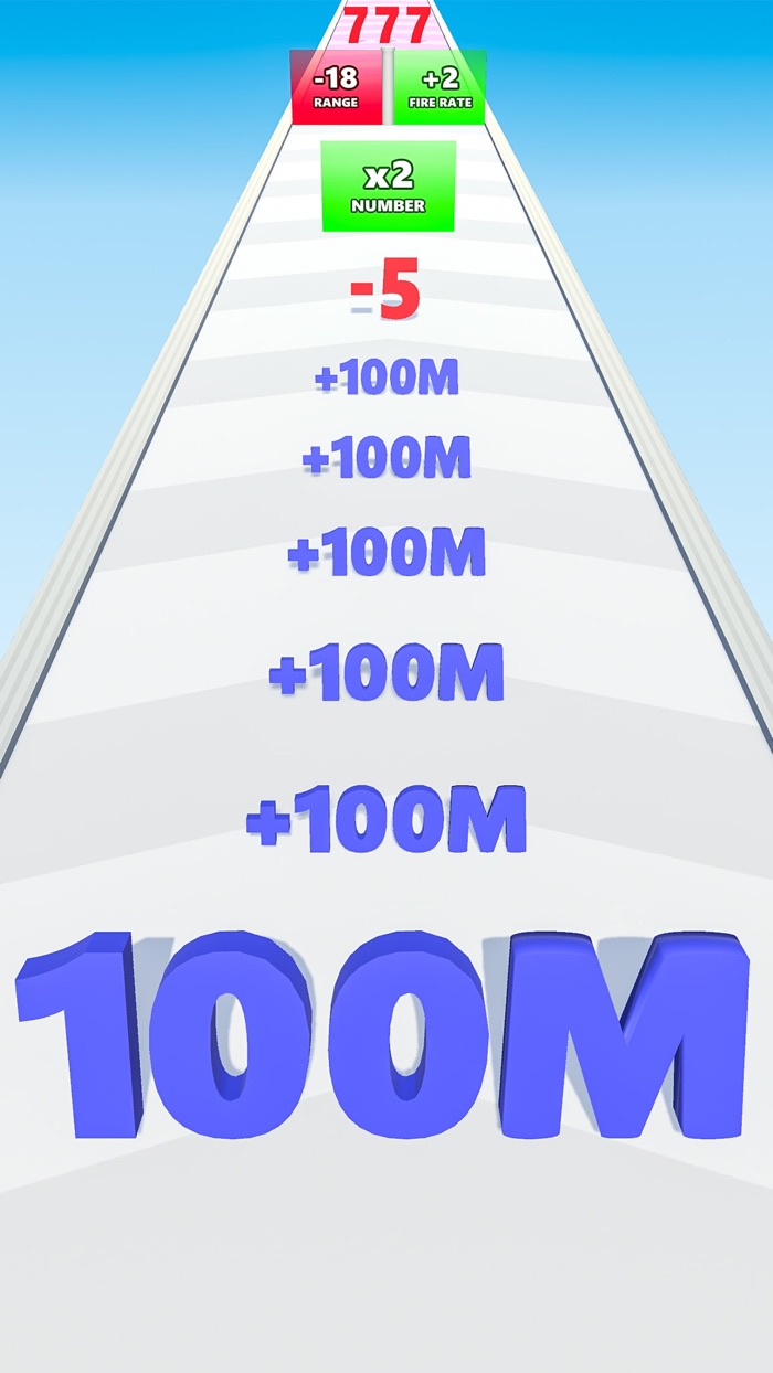 Number Run  Merge Shooting
