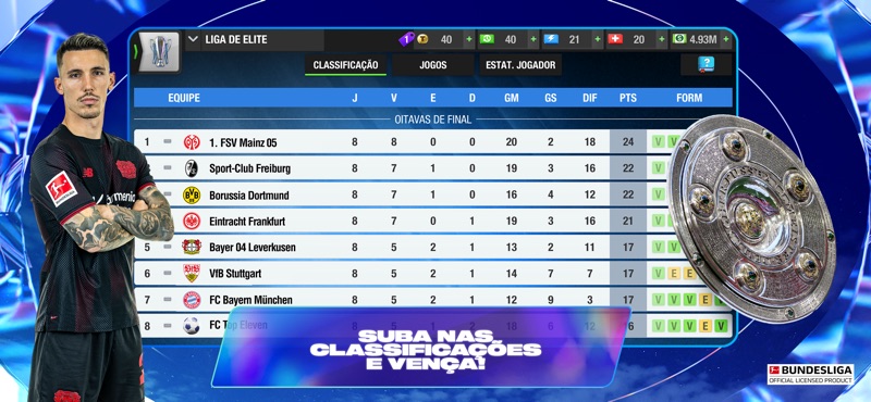 Top Eleven: Manager de Futebol screenshot 11