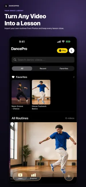 DancePro - Dance Video Trainer screenshot 1