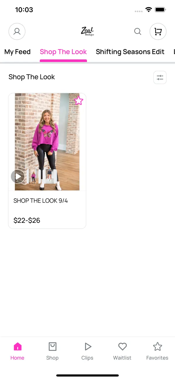 Screenshot #1 pour Zeal Boutique
