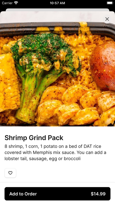 Bluff City Crab iPhone screenshot 3 - Food & Drink app