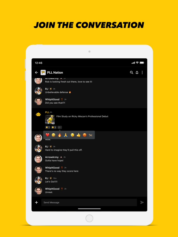 PLL iPad screenshot 5 - Sports app