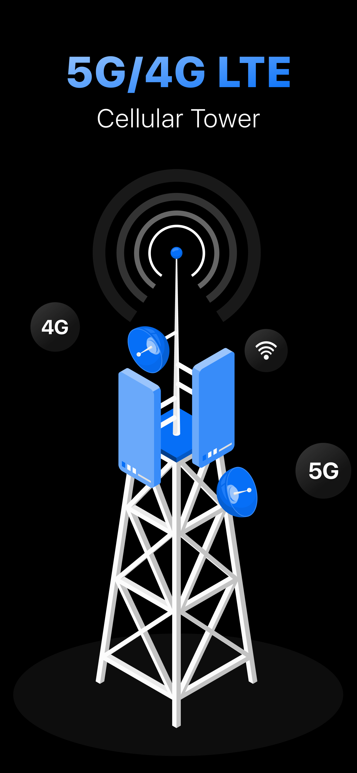 5G/4G LTE : Cellular Tower