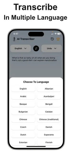 AI Transcribe & Text To Speech screenshot 3
