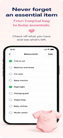 Baby Checklist+ Screenshot 2 of 5