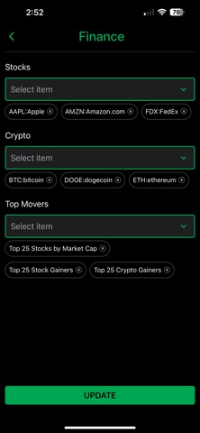 Glance Setup Screenshot 8 of 10