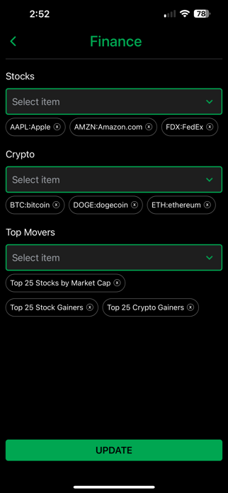 Glance Setup Screenshot 8 of 10
