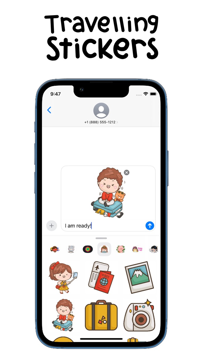 Cute Travelling Stickers