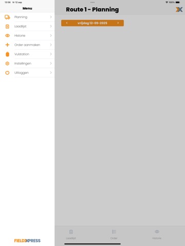 FieldXpress iPad screenshot