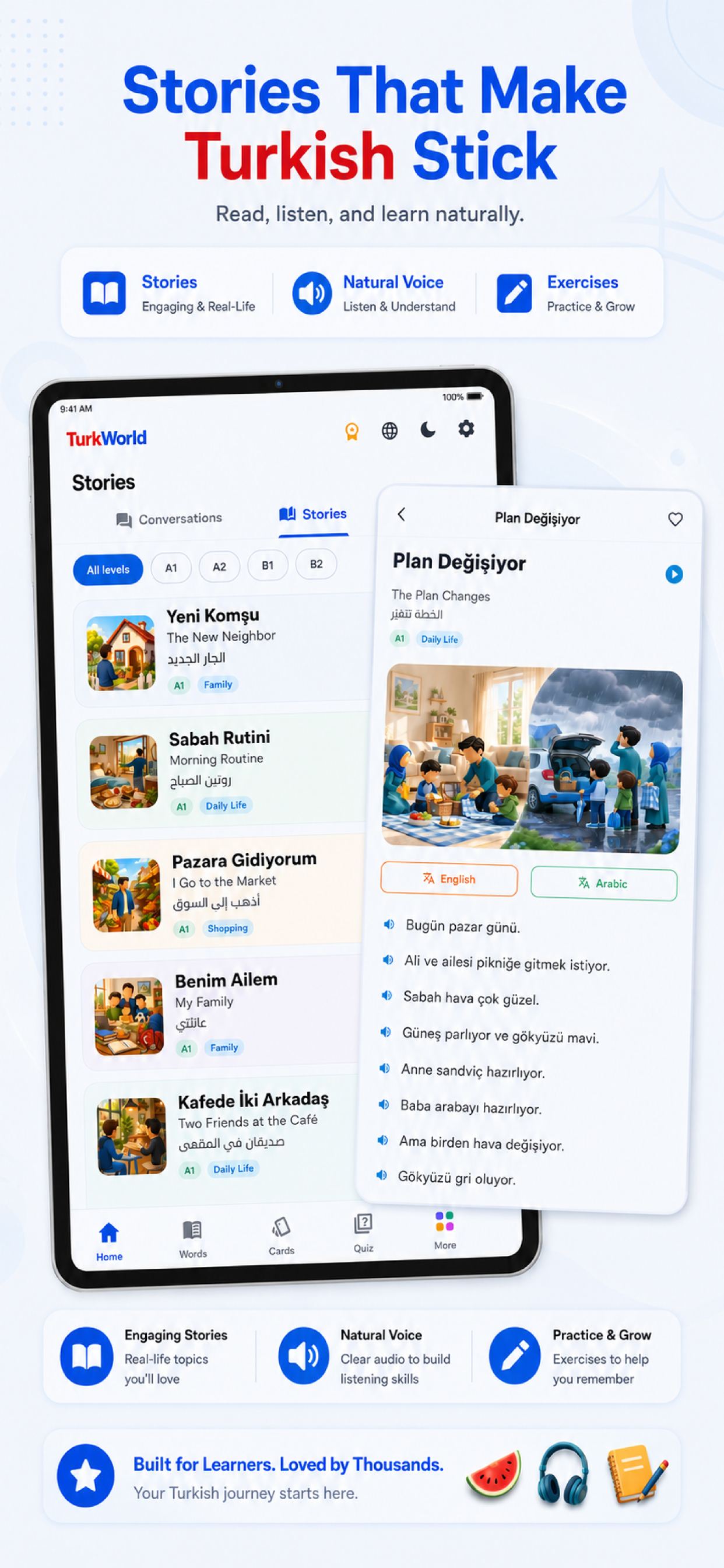 TurkWorld: Learn Turkish screenshot 5