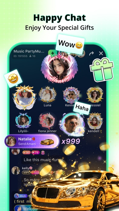 Hiyoo - Podcast & Voice Party Screenshot