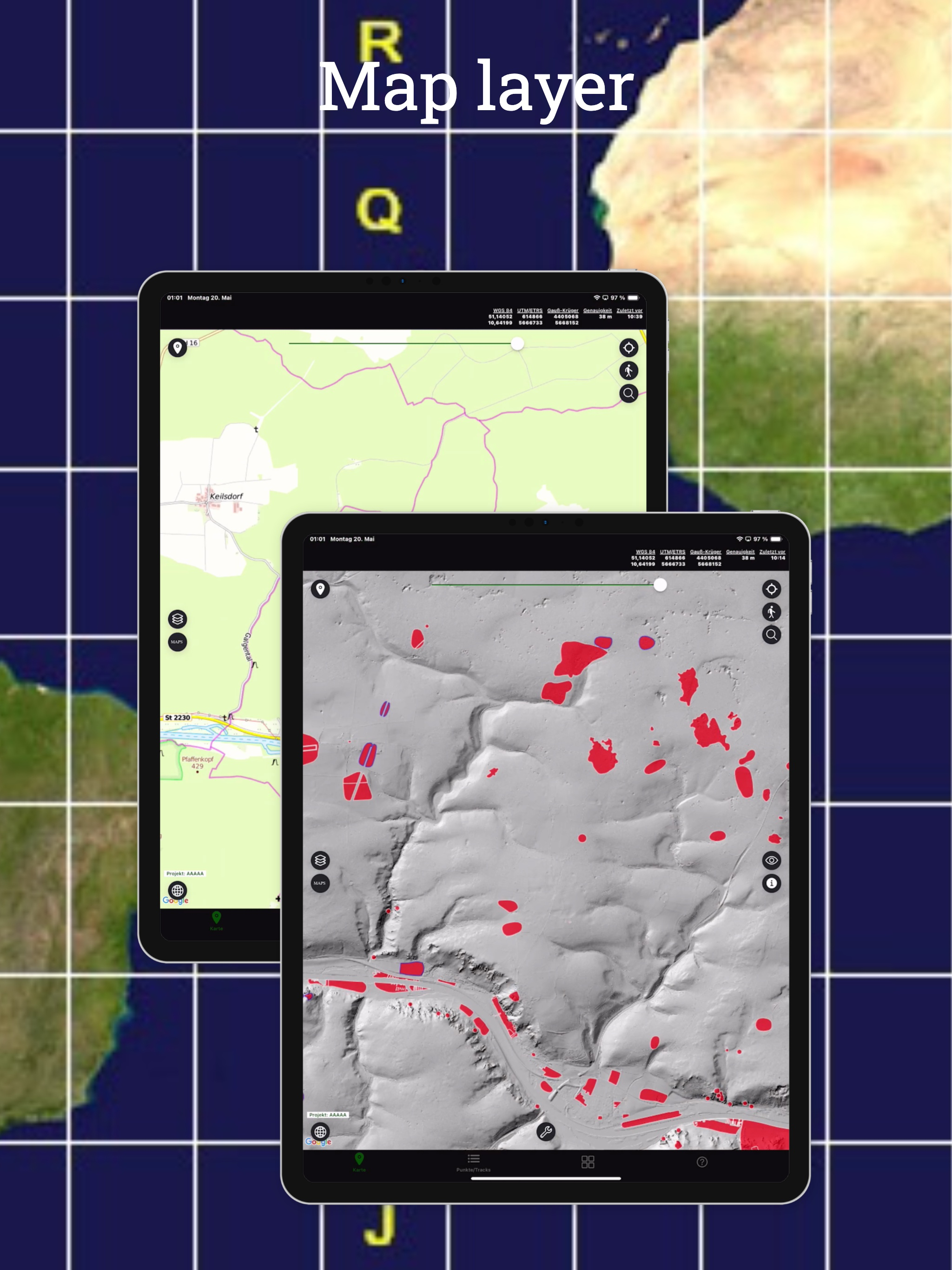 TopoRec - Map Viewer
