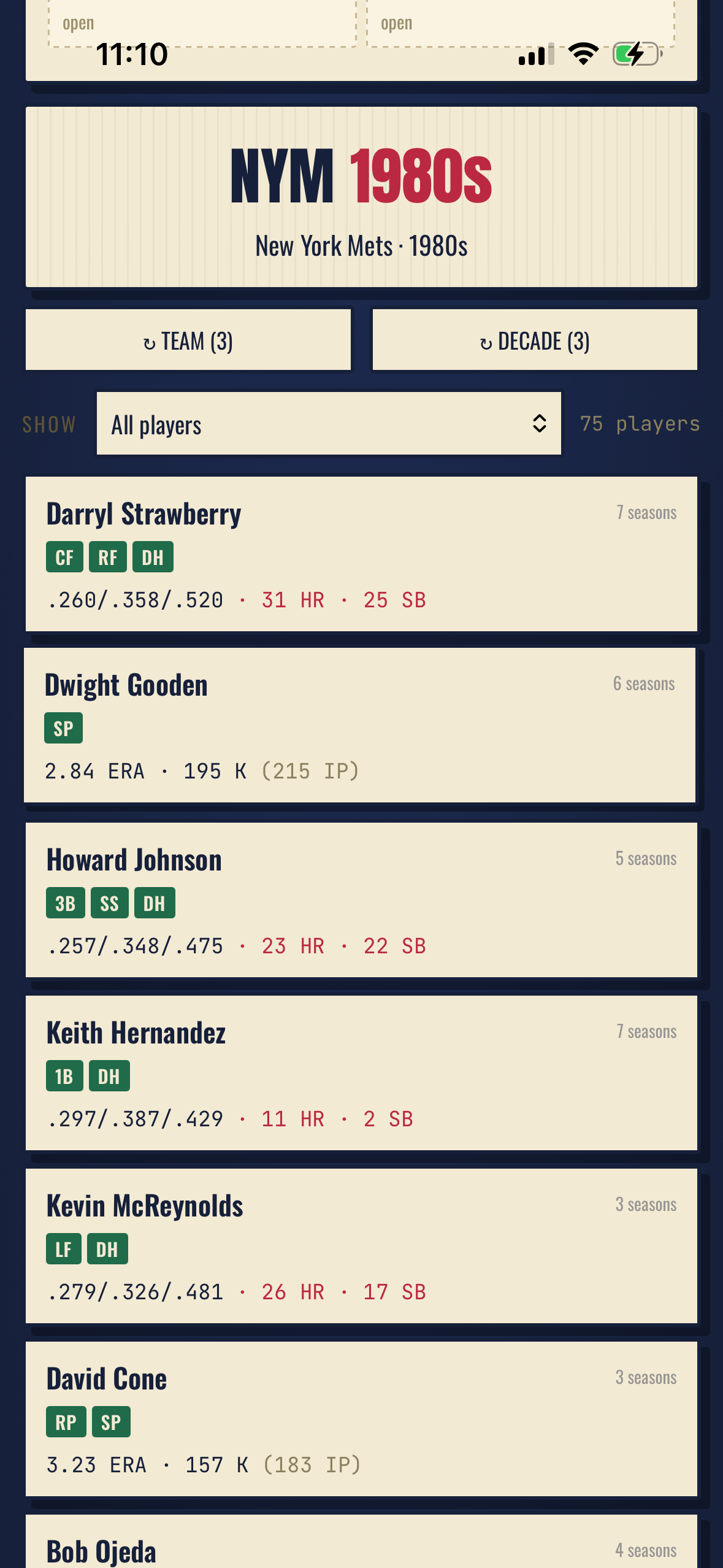162-0: Historic Lineup Game screenshot 3