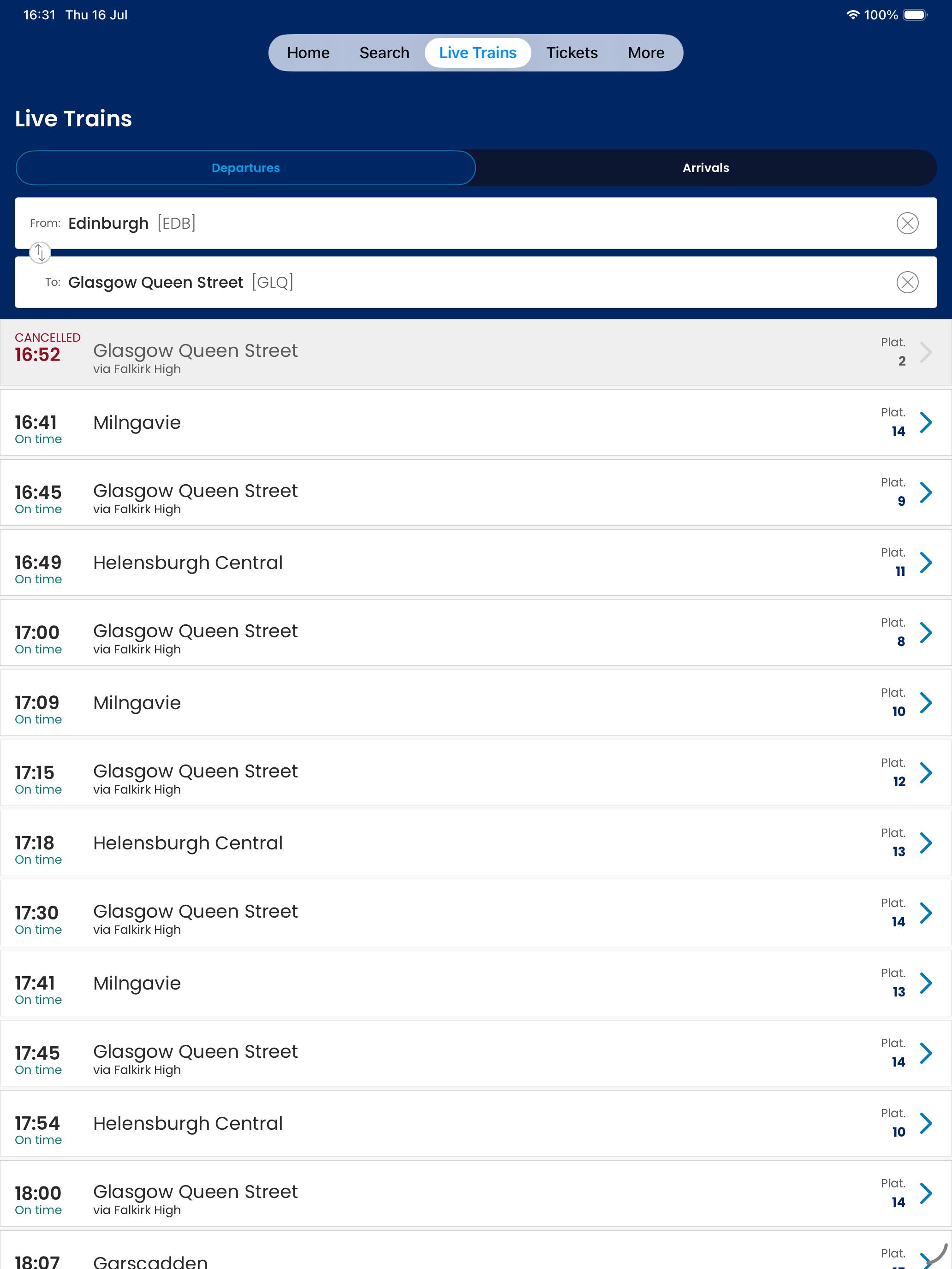 ScotRail: New Official App screenshot 9