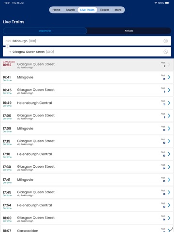 ScotRail: New Official App App Store preview screenshot 9
