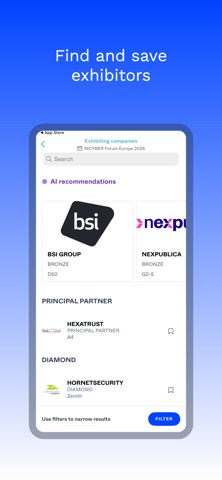 Forum InCyber iPhone screenshot
