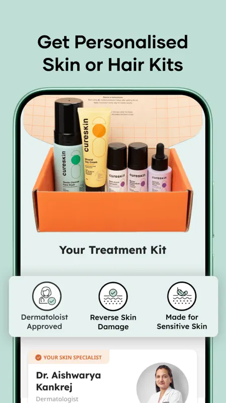 Cure: Skin & Hair Experts screenshot 4 of 10