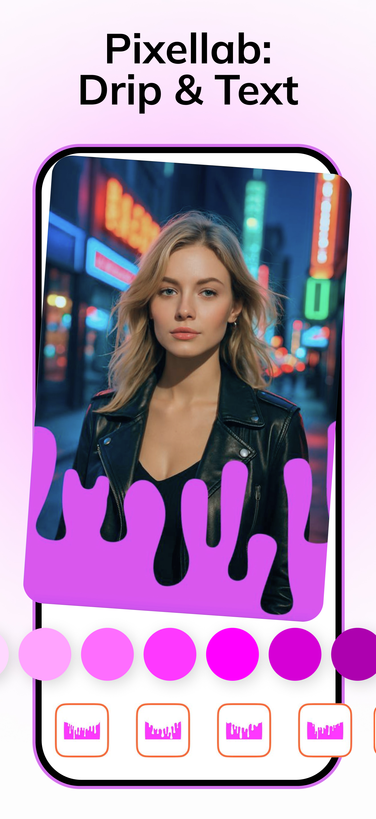 PixelLab: Drip & Text on Photo