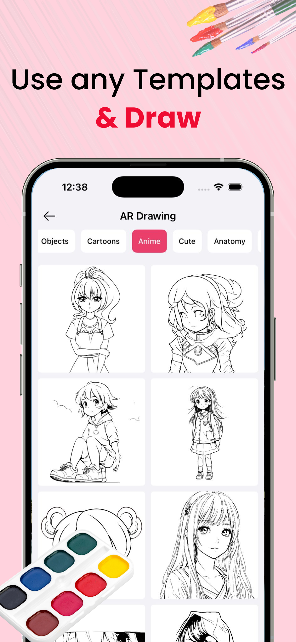 AR Drawing Sketch Paint: Trace
