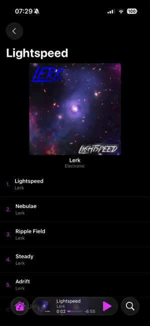 Audio/Music Player screenshot 1