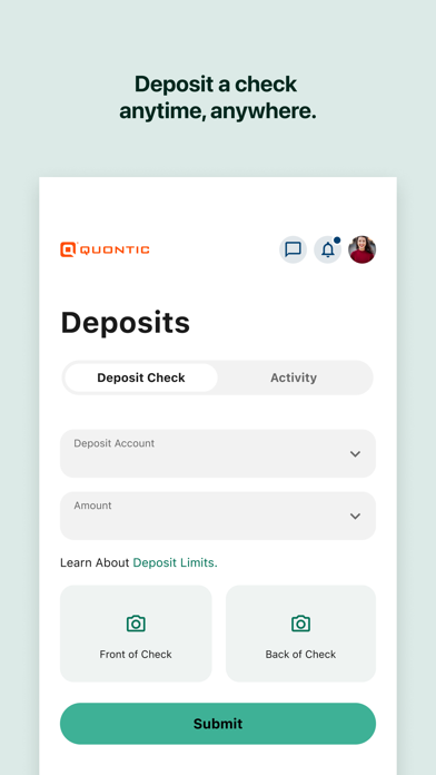 Quontic Bank Screenshot