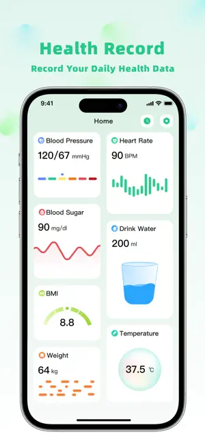 Health tracker- VitalCare+ screenshot 1