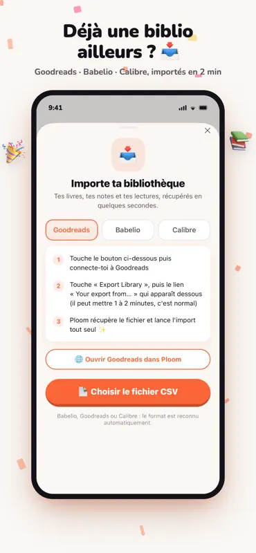 Ploom : ma bibliothèque screenshot 9 of 9