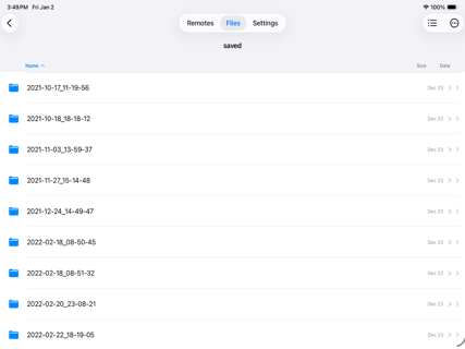 JRDrive Rclone File Manager screenshot 4