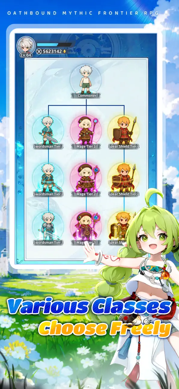 Hero Reborn：Eternal Pact iOS Mod IPA screenshot 5 - iOS game interface