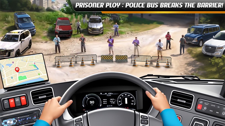 Police Bus Simulator Game 2024