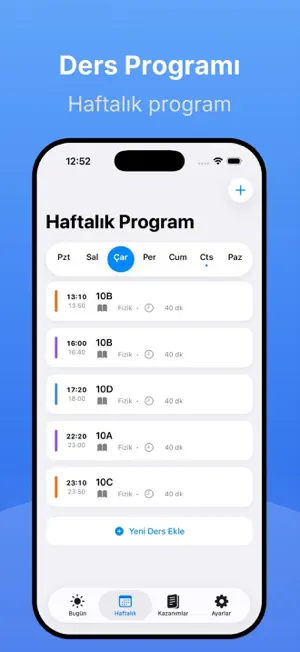 Ders Planım : Öğretmen screenshot 3