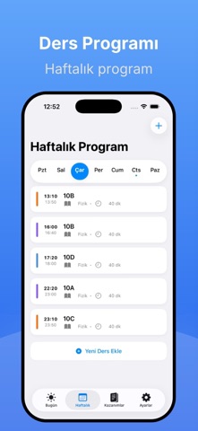 Ders Planım : Öğretmen iPhone screenshot