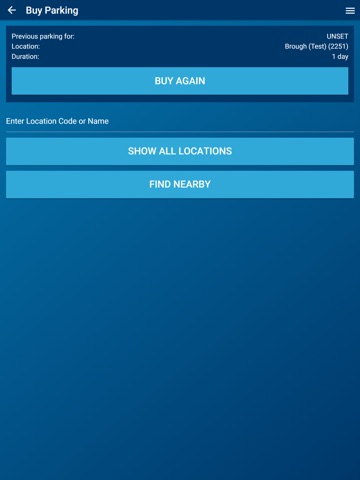 APCOA Connect – Parking iPad screenshot 2