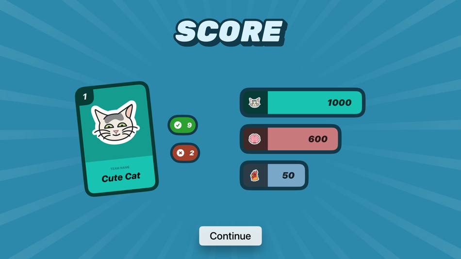 #4. Think! - Trivia Game (iOS) By: Apptorpet HB