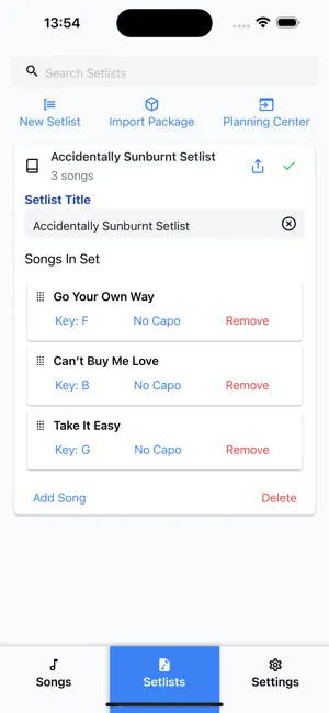 Cadence - Chord Chart Manager screenshot 1