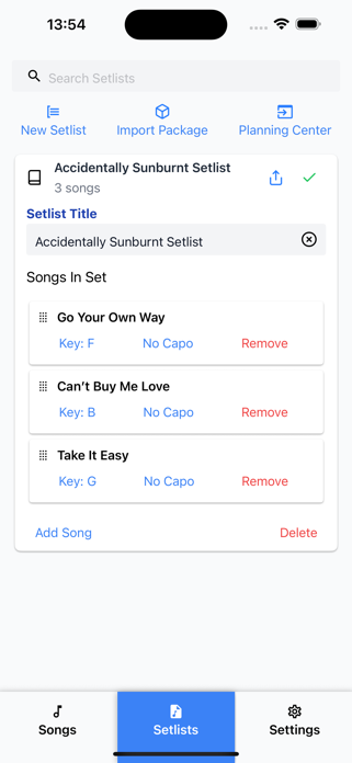 Cadence - Chord Chart Manager Screenshot 1 of 3