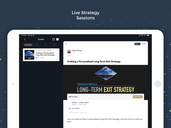 SilverChartist iPad screenshot 2 - Finance app
