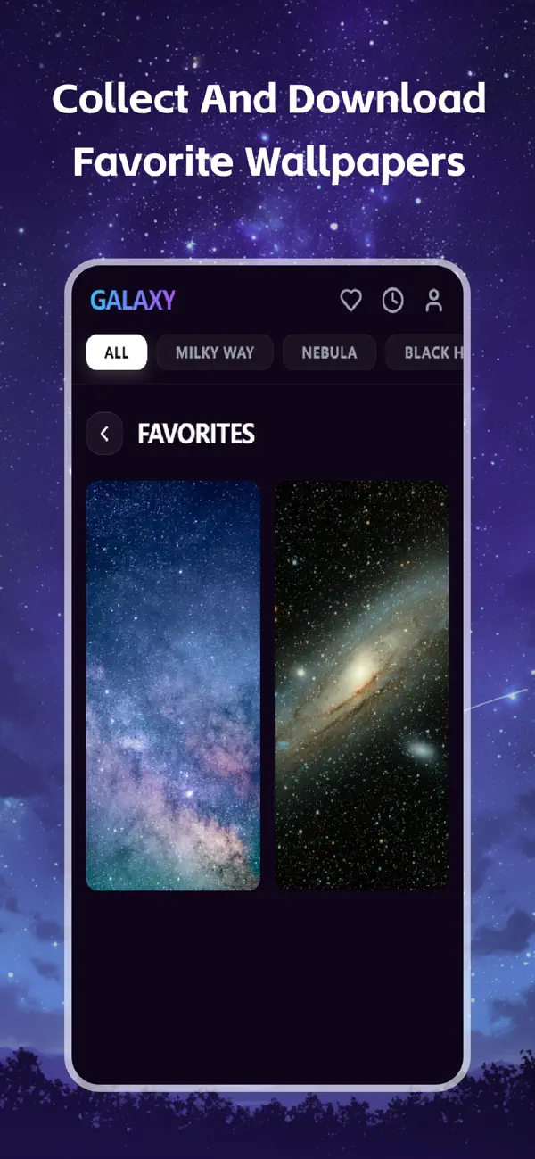 Screenshot #1 pour galaxy wallpaper 2026