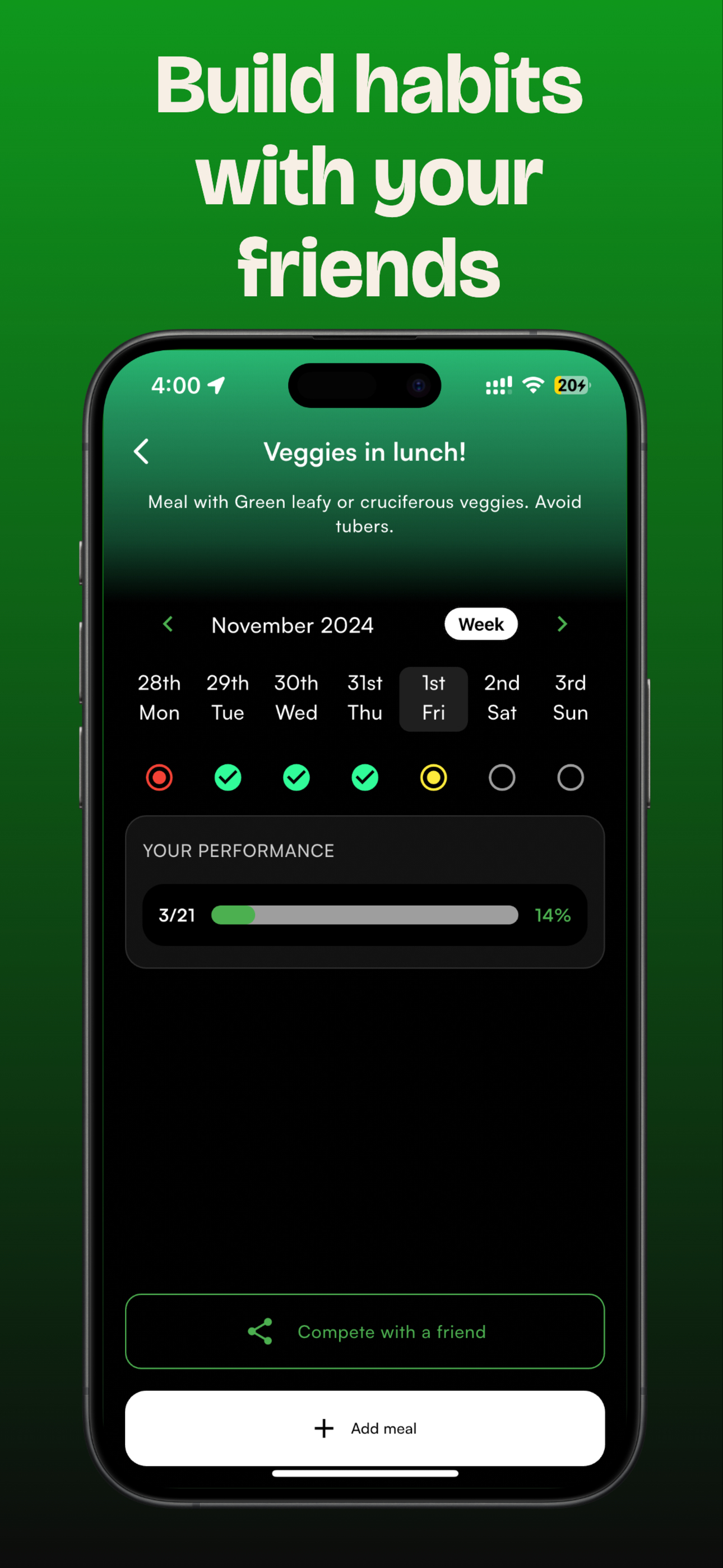 Snacc - Build Healthy Habits