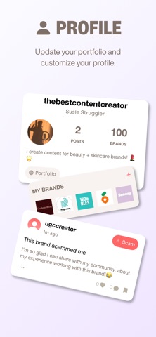 Creator Vault iPhone screenshot