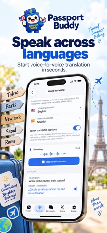 Passport Buddy: AI Translator Screenshot 1 of 7